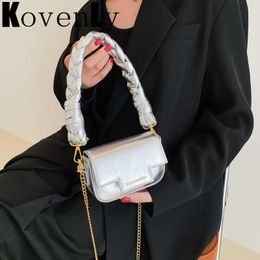 Top Brand Mini Shoulder Bags For Women Luxury Designer Women Small Handbags Shiny Leather Crossbody Messenger Bags 2023 New 230303