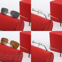 Mens sunglasses fashion designer sunglasses women holiday party trendy wear occhiali da sole with gold plated metal frame luxury designer glasses PJ039 B23