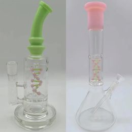 Vintage 14INCH DNA Premium Glass bong hooah Original Factory Direct Sale can put customer logo by DHL UPS CNE