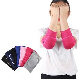 Elbow Knee Pads Elastic Elbow Pads Thickened Sponge Elbow Knee Protectors Guard Basketball Volleyball Sport Arm Sleeve Pad Adults Children J230303