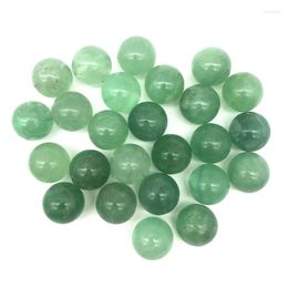 Decorative Figurines Drop 1PC Natural Green Fluorite Ball Sphere Quartz Crystal Mineral Healing Gifts Stones And Crystals