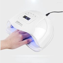 Nail Art Kits 66LEDs Dryer UV LED Lamp For Curing All Gel Polish With Motion Sensing Professional Manicure Salon Tool Equipment