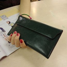 Wallets Bifold Genuine Leather Women Wallet Money Bag Slim Female Long Clutch Coin Purses Ladies Card Holder Walet Dropshipping 2022 NewL230303
