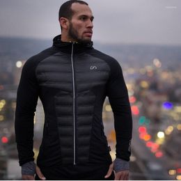 Men's Down Winter Sports Parkas Warm Windproof Couple Outdoor Jackets Breathable Thick Hooded Coat Full Zip Slim Gym Wear For Autumn