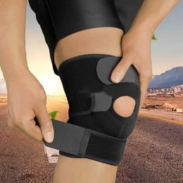 Elbow Knee Pads 1PC Knee Brace Support Sleeve Adjustable Open Patella Stabilizer Protector Nylon Wrap for Arthritis Meniscus Tear Running Sports J230303