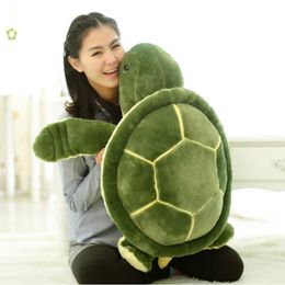 Plush Dolls 354555cm Lovely Tortoise Plush Toys Cartoon Sea Turtle Pillow Stuffed Soft Animal Dolls Cushion for Children Baby Kawaii Gifts 230303