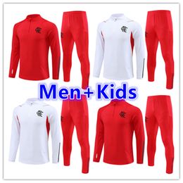 22 23 Flamengo mens kids soccer tracksuit football jerseys maillot chandal futbol survetement foot jersey sets kit 2022 2023 GABI DAVID men trainers training set