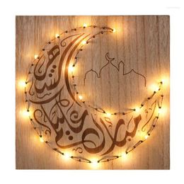 Party Decoration 2023 Ramadan LED Lights EID Mubarak Decor For Home Islamic Muslim Al Adha Gift