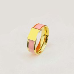 Extravagant Simple Love Ring Gold Silver Rose Colors Stainless Steel Couple Rings Fashion Women Designer Jewelry Lady Party Gifts