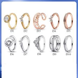 New Sparkling Round Halo Rings Designer Micro Pave Circle Ring for Girl Friend Gift