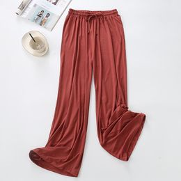 Women's Sleepwear Wide Leg Pants Japanese Pyjamas Cotton Lounge Wear Summer Casual Style Home Camfortable Women SoftWomen's