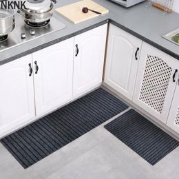 Carpets Striped Door Mat Kitchen Carpet Water Absorption Anti-Slip Doormat Home Floor Bathroom Rug Tapete