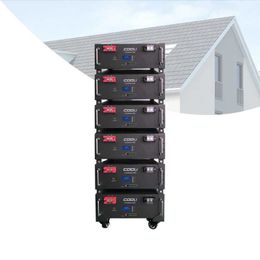 Cooli OEM LFP LiFePO4 48V Server Rack Mounted Batteries Module 10-60 kwh Solar Energy Storage Battery Pack