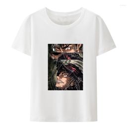 Men's T Shirts Men Berserk Guts Shirt Manga Swordsman Gatsu Sacrifice Zodd Anime Funny Short Sleeve O Neck Tee Hip Hop T-Shirt