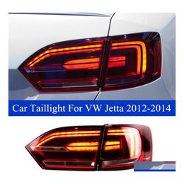 Turn Brake Light Car Signal Tail Assembly For Vw Jetta Sagitar Mk6 Led Rear Taillamp Accessories Lamp 20122014 Drop Delivery Mobil Dhore
