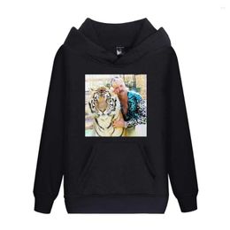 Men's Hoodies 2023 Joe Exotic Tiger King Women Print Spring Autumn Casual Hoodie Pullover Funny Sweatshirt Unisex