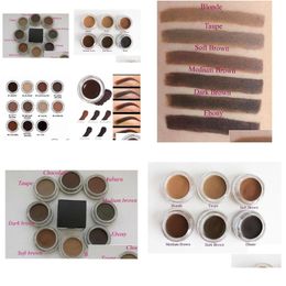 Eyebrow Enhancers Pomade Makeup 11 Colours With Retail Package Drop Delivery Health Beauty Eyes Dhj7Q