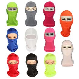 Camouflage Motorcycle Face Mask Outdoor Sports Warm Ski Snowboard Wind Cap Police Cycling Balaclavas Face Mask U0304