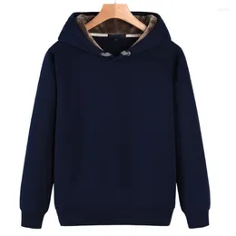 Men's Hoodies 2023 Winter Long Sleeved Casual Fashion Plus Size Warm Cotton Can Be Customised Sweatshirt Sudaderas Clothing Bluza Hoodie