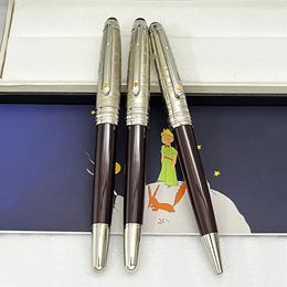 GIFTPEN Promotion Roller Ball Pen Luxury Designer Brown Ballpoint Pens Fashion Brand Ink Fountain-Pen Top Gift213I