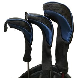 Other Golf Products 3pcs set Head Covers Driver 1 3 5 Fairway Woods Headcovers for Club Fits All and Clubs 230303