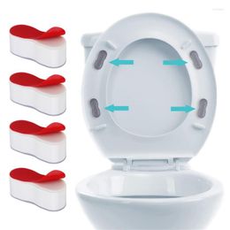 Toilet Seat Covers 4Pcs/lot Antislip Cover Gasket Bumper Self-adhesive Cushioning Pads Provides A Great Buffering 2023