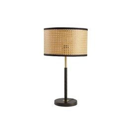 Japanese style table lamp luxury vintage unique rattan shade desk light 23cm width 58cm height for hotel home living room bedroom bedside dining study room decor