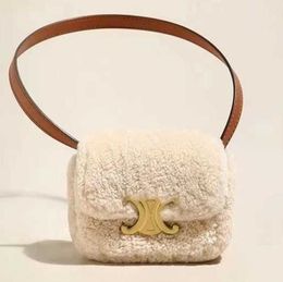 designer Bag Winter Wool Plush Women's Bags Shoulder Crossbody Bag Women fashion brand handbag