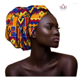 Ethnic Clothing African Headwrap For Women's Hair Accessories Scarf Wrapped Head Turban Ladies Hat 003
