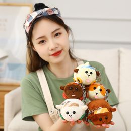 Plush Dolls 1020cm Kawaii PUI Toy Stuffed Soft Animals Pui Molcar Doll Japan Anime Mouse Guinea Pigs Pillow For Kids 230303