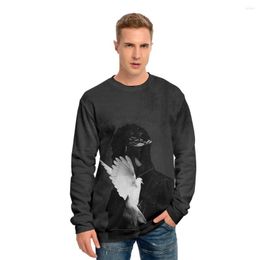 Men's Hoodies Pusha T Men And Women Casual Pullover Unisex Sweatshirts Fashion Streetwear Winter Autumn Thick Full Print Regular