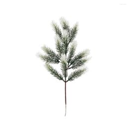 Decorative Flowers Christmas Tree Plastic Fake Plants Simulation Pine Needles Artificial Flower Wholesale Festival Props Home Wedding