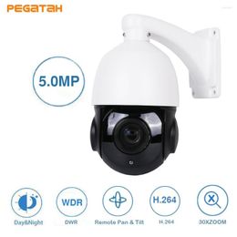 5MP/2MP 30X 4.5inch AHD PTZ Camera 50M IR Outdoor CCTV Cameras Support RS485 UTC Function