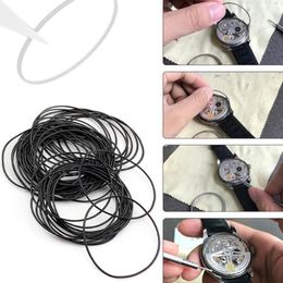 Watch Repair Kits Seal Accessories Practical Waterproof Rubber Tool Durable Gasket Kit O-Ring DIY Washer Round Watches Back Case Tools &