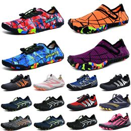 Water Shoes red white yellow pink Women men shoes Beach surf sea blue Swim Diving Outdoor Barefoot Quick-Dry size eur 36-45