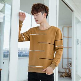 Men's Hoodies The Spring 2023 Long Sleeve Round Collar Fleece Teenagers Coat Of Cultivate One's Morality