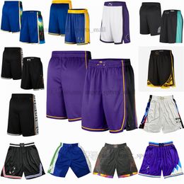 Printed Basketball Shorts 2023 New Season Team Blue Pink Ventilate Short