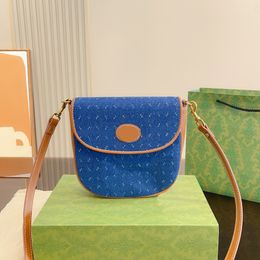 Denim Blue Crossbody Designer Bag g-print shoulder bags Women Fashion Tote Bag Fashion Classic Totes Purses Handbag 231115