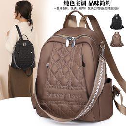 Women Men Backpack Style Genuine Leather Fashion Casual Bags Small Girl Schoolbag Business Laptop Backpack Charging Bagpack Rucksack Sport&Outdoor Packs 7188