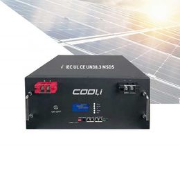 CooLi 10Kwh Lifepo4 Battery Pack 48V 100Ah 150Ah 200Ah 300Ah Lithium Ion Solar System Battery