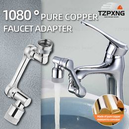 Kitchen Faucets 1080 Universal Faucet Extenders Aerator Washbasin Tap Extension Splash Filter Bubbler Nozzle Robotic Arm Kitchen Tap Extend J230303