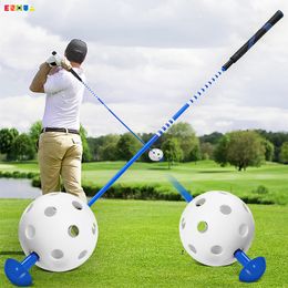 Other Golf Products Training Aids Swing Trainer Aid and Correction for Strength Grip Tempo Flexibility 37 Inches Red Blue 230303