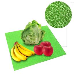 Table Mats 4PCS Refrigerator Pad Fruit & Vegetables Life Extender Liner For Drawers Antifouling Mildew 3mm