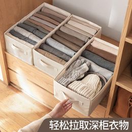 Storage Bags Manufacturer Clothes Pants Compartment Artifact Drawer Layered Divider Bag Wardrobe Organizing Box