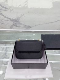 2023 New Brand Name Single Shoulder Bag Messenger Bag Handbag Clamshell Cross-body Purse Gift Box Metal logo 5A quality