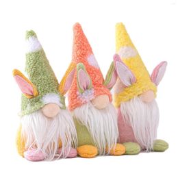 Party Decoration 2023 Easter Table Decorations Gnome Ornaments Faceless Doll Elf Dwarf Plush Home Decor For