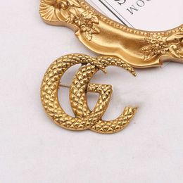 60% OFF 2023 New Luxury High Quality Fashion Jewellery for double ins Personalised neckline Brooch temperament atmosphere trend accessories