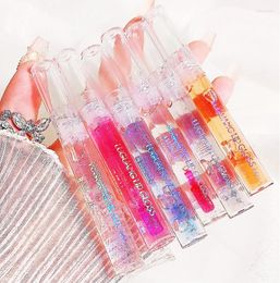 Lip Gloss Glass Moisturising Transparent Band Glitter Mirror Jelly Dudu Care Oil Makeup Tools Cosmetic Accessories