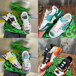 2023 Casual Shoes Women Men Designers Daymaster Ns1 Panel Space Calfskin Suede DNA Modern Reflective Leather Fashion Sneakers Trainers 35-46