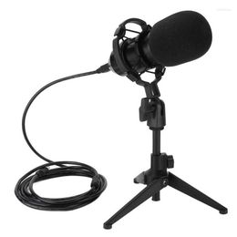 Microphones Condenser Microphone Kit Holder USB Recording Mic With Tripod Stand For Computer Gaming Streaming Singing Studio